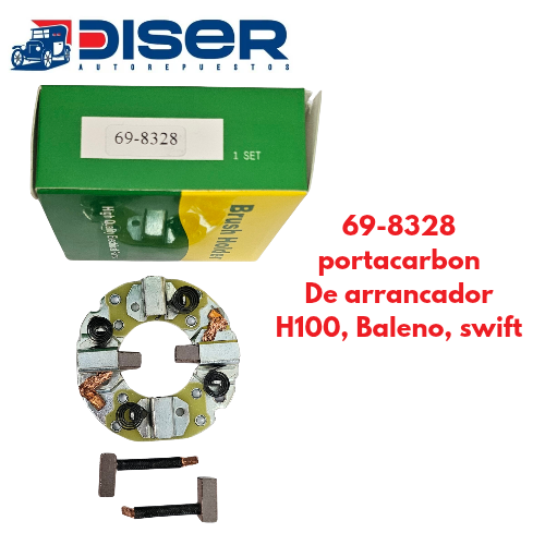 [69-8328] PORTACARBON DE ARRANCADOR C/CARB / HYU. H100. SUZ. BALEN. SWIFT