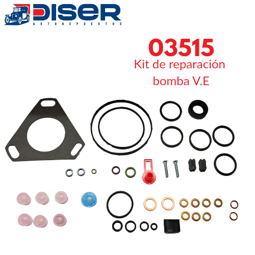 [03515] KIT DE REPARACION BOMBA / ROTATIVA EP/VE...F