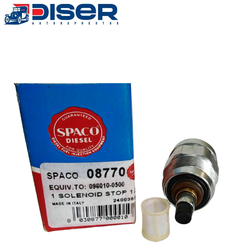 [08770] SOLENOIDE DE APAGUE 12V. (VALVULA) / VE ISUZU