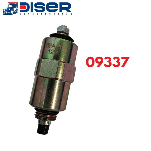 [09337] SOLENOIDE DE APAGUE 12V. (VALVULA) 14MM / LUCAS, CAV