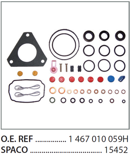 [15452] KIT DE REPARACION BOMBA / VE 3 RETEN